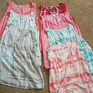 7 medium sonoma tank blouses